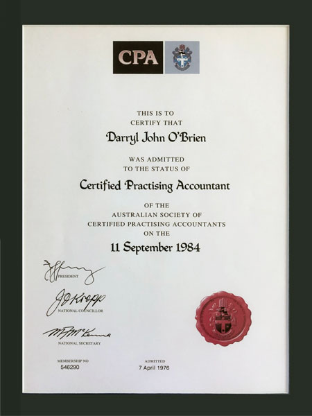 Certified Practising Accountant