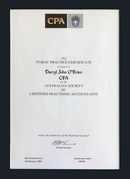 Public Practice Certificate